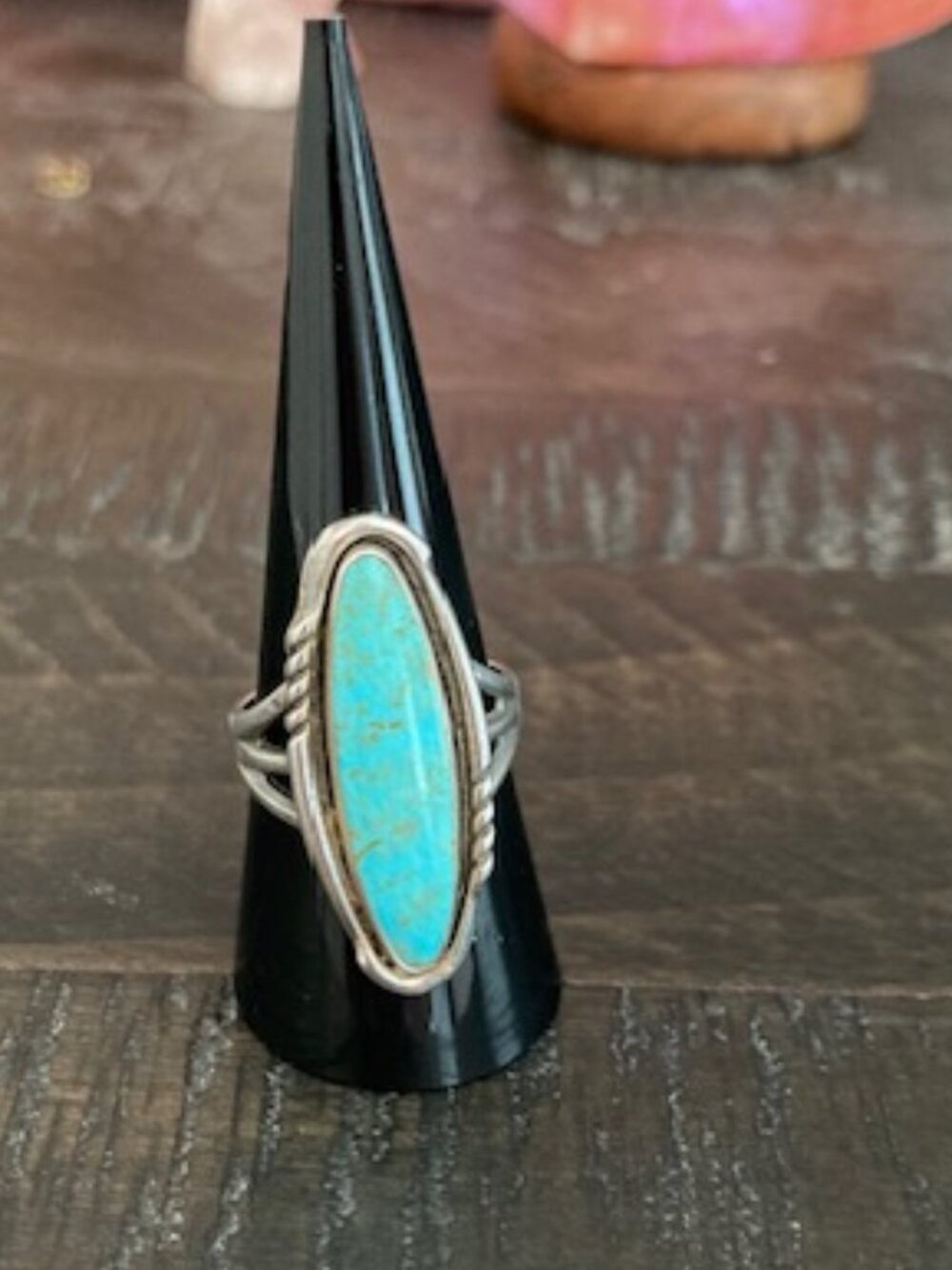 VTG Bell Trading Post Sterling Silver Turquoise Ring